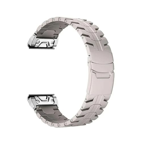 NCbNtBbg 22 26mm `^Xgbv Garmin Fenix 8 51mm 7 7X 6 6X Pro Enduro 3 5 5X Plus Tactix 7 XeXX`[ohuXbgɓK(Titanium,22MM_TITA