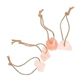 KALLORY 4個 喜马拉雅粉红岩塩家畜用ミネラル塩舐めブロック 馬 牛 鹿対応 健康維持サポート 小型ペットにも適用