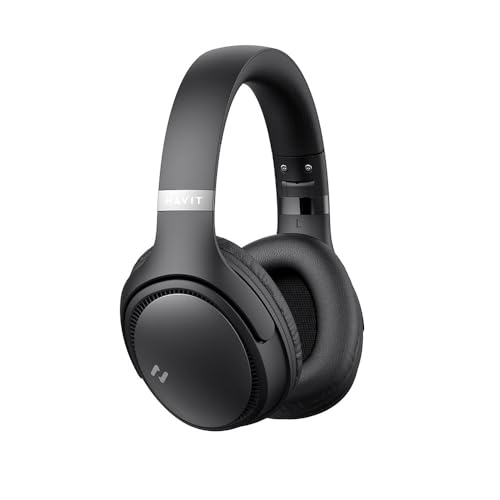 Fone de Ouvido Sem Fio Havit H630bt, Até 55 Horas de Duração da Bateria
