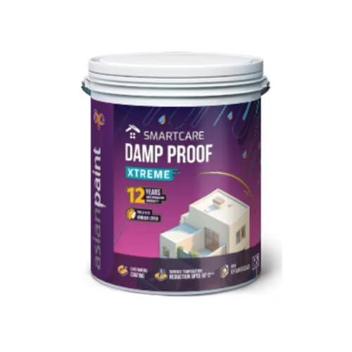 Image of Asian Paint Smart Care Damp Proof Xtreme White Waterproofing Solutions - Waterproofing | Crack Sealing, Weather Protection | 20 Liter (White)
