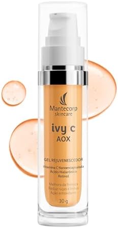 Gel Rejuvenescedor Facial Ivy C AOX - 30g - Fórmula com Vitamina ...