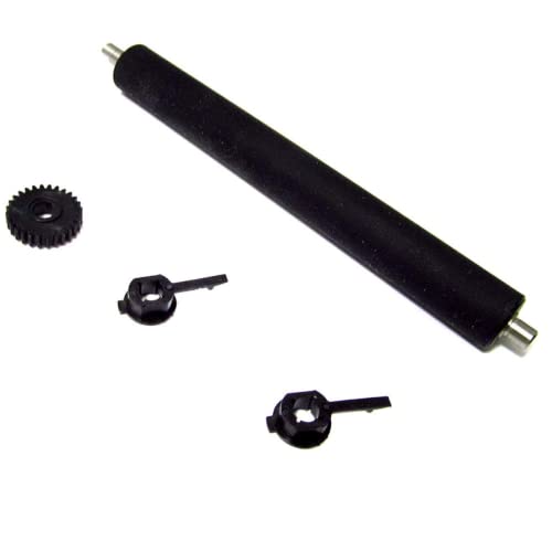 Rodillo de impresión compatible 105910 001 para Zebra LP2844 LP2844 Z Impresora de etiquetas con hebilla y caja de cambios