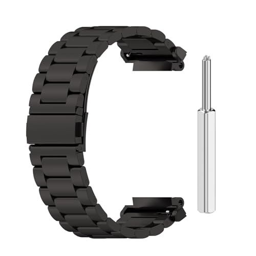 Image of YODI Strap Band Compatible with Amazfit T-Rex 2 Smartwatch Only Soft Silicone | Nylon | Chain | Leather Watch Straps with Installation Adjuster Tool For Amazfit TRex 2