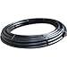 1-1/4 Inch Polyethylene Tubing, 300 Foot Roll - Black Color