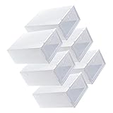 Boîtes à chaussures compatibles : Les boîtes à chaussures peuvent être étroitement attachées en haut et en bas. La boîte à chaussures supérieure et toute la rangée de boîtes à chaussures peuvent être retirées ensemble sans tomber. Ces conteneurs capables peuvent être disposés pour s'adapter à différents espaces, tels que les entrées, les placards, sous les lits, les armoires et les tiroirs.