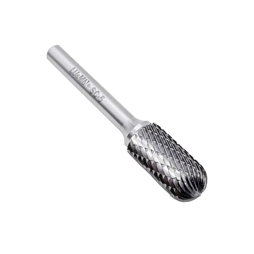 Fresas rotativas de carburo de tungsteno LU&MN, pack 3 piezas miniatura 7
