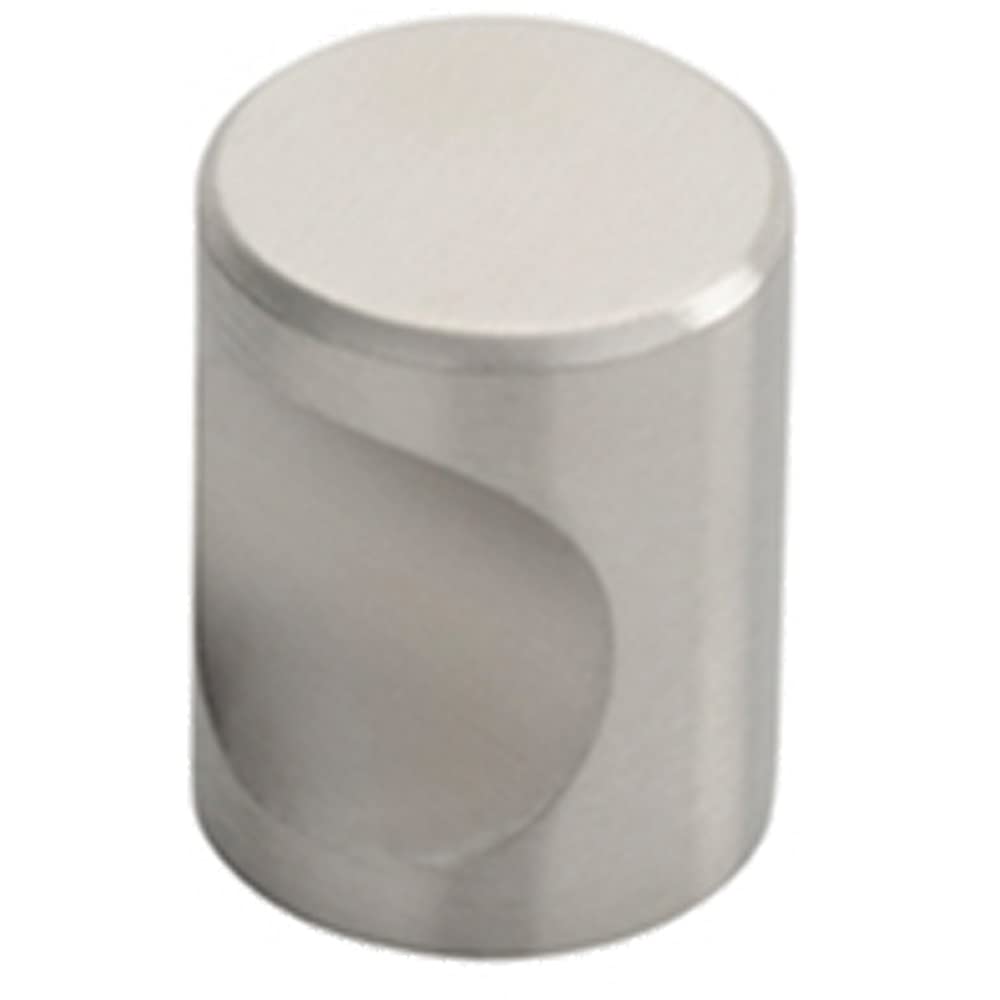 Cylindrical Cupboard Door Knob - 16mm Diameter - Stainless Steel Cabinet Handle | Small Cupboard Door Knob - Wardrobe Cabinet Pull Handle - Suitable for Lightweight Internal Doors