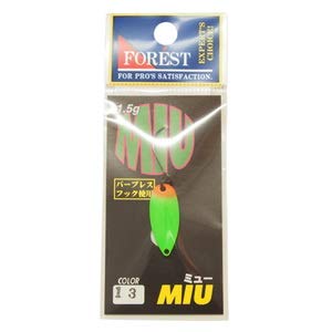 Amazon.co.jp: フォレスト(FOREST) ルアー MIU(ミュー) 1.5g No.13