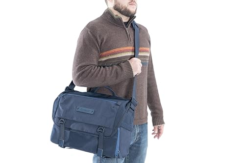 Image of VANGUARD VEO RANGE38 NV Messenger Bag for DSLR or Mirrorless /CSC Camera, Navy