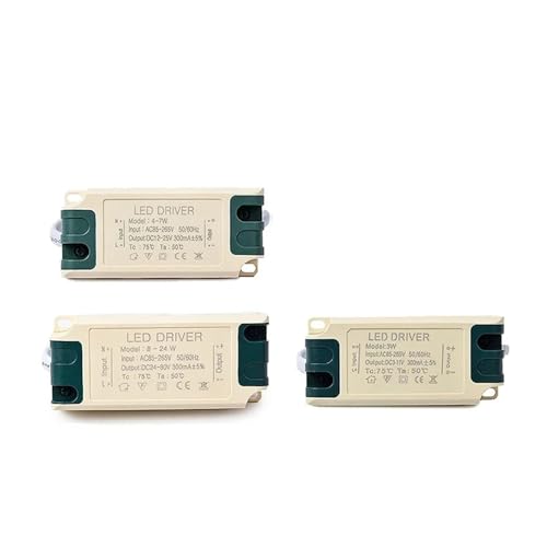 Transformateur LED 300mA courant constant AC85-265V 3W-36W