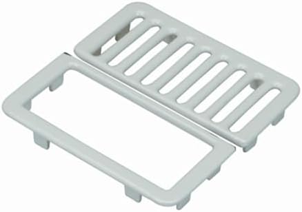 PROFLO PF912S 9-1/2" Cast Iron Split Half Top Grate - White