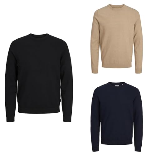 Pull en tricot homme chaud JJ REBEL idéal pour le bureau et les sorties