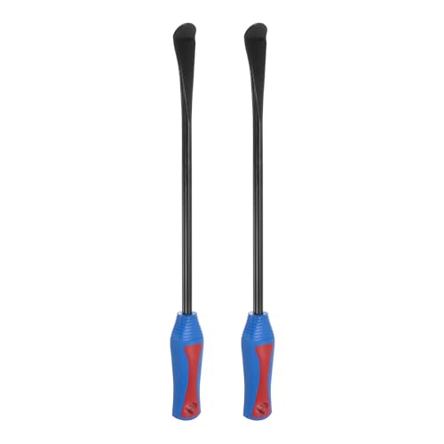 HARFINGTON 2pcs Tire Spoon Lever 17 Inch CR-V Tire Changing Spoons Removal Tool with Non-Slip Handle for Car Bike Motorcycle