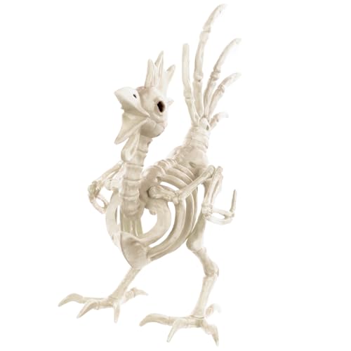 Seasons 12 Skeleton Rooster Halloween Decoration for Crazy Bonez Skeleton Line