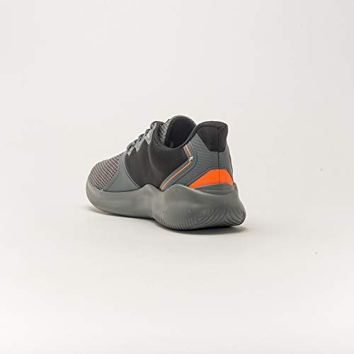 Tênis Sparky, Fila, Masculino, Grafite/Prata/Laranja Fluor, 40