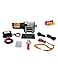 WinchPro - Cabrestante Eléctrico 12V 1360kg/3000lbs, 12m De Cuerda De Acero, 2 Mandos A Distancia (1 Inalámbrico, 1 Cable), Placa De Montaje, Ideal Para Atv, Buggies, Remolques, Quads Y Barcos