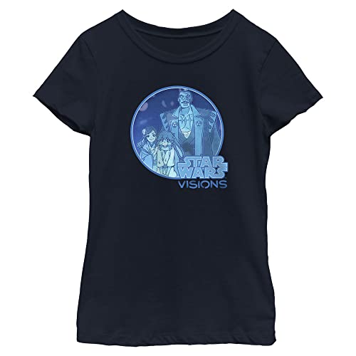 T-shirt Star Wars Visions fille en coton manga japonais geek style chic