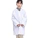 LALMISRL Lab Coat for Children Unisex Scientific Lab Coat