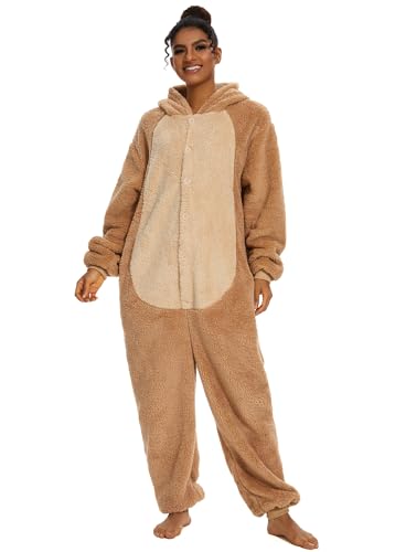 Disfraz Oso Adulto Pijama Enterizo De Animal Para Adulto Tallas