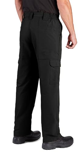 Propper Men's Canvas military pants, Black, 34W 30L UK