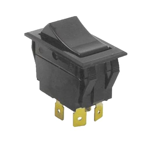 Interrupteur à bascule haute intensité DPST 4 broches compatible Crescor