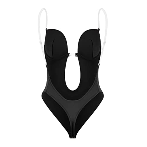 Waist trainer shapewear push up avec décolleté plongeant