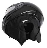 NOJ Quiet Rider Helmet Skirt Cold Weather - Made in USA - Reduce Helmet Noise - Weather Resistant