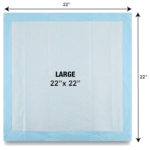 Image of Cudlie Training Pads for Dogs, 100 Count ,22 inchx22 inch| Puppy Pee Pads for Dogs | Absorbent Dog & Puppy Supplies for Dog Training and House Training
