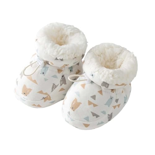 Image of TUMPLUS Warm Fur Baby Boots, 2025 New Warm Cozy Fleece Baby Booties, Winter Snow Anti-Slip Soft Sole Warms Sock Shoes