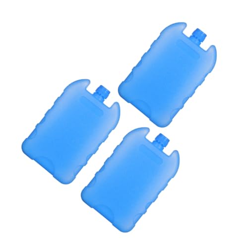 SUPVOX 3piezas Reutilizables Pack De Hielo para Almuerzo Packs De Congelador Llenables para Enfriar Comidas y Usar Ventiladores De Aire Acondicionado