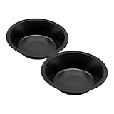 Photo Gallery aboofan 2 pezzi teglie mini rotonde in acciaio carbonio teglie antiaderenti per pane hamburger da per dolci muffin e crostate resistente e facile da pulire Photo Gallery aboofan 2 pezzi teglie mini rotonde in acciaio carbonio teglie antiaderenti per pane hamburger da per dolci muffin e crostate resistente e facile da pulire