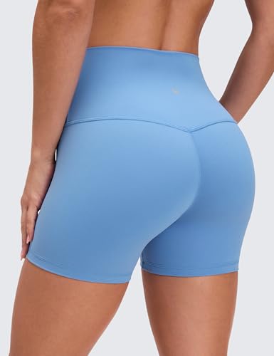 Image of CRZ YOGA Butterluxe Biker Shorts 4 inch | Extremely Soft, Gentle Compression, Yoga, High Waisted, for Women