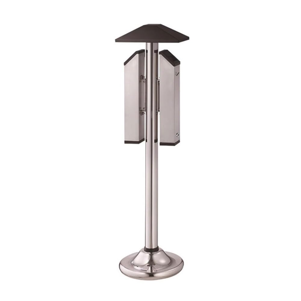 Kw3ns8bp5r One Color Pillar Ashtray Standing Ash Pillar Commercial Smoking Area Stainless Steel