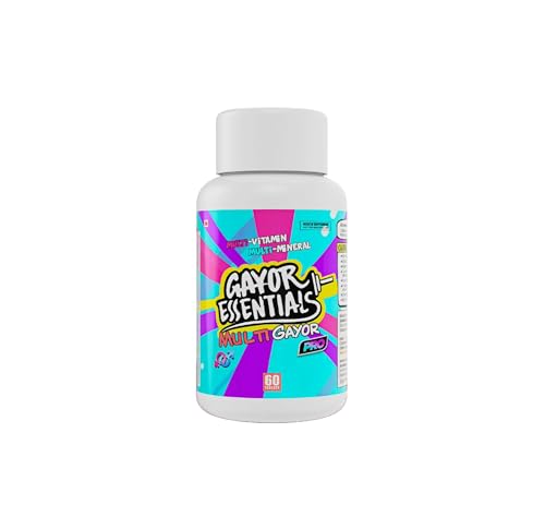 Multi Gayor Multivitamins and Multiminerals Daily Multivitamin for men and women, Immunity Boosters, for Enhanced Energy, Zinc, Vitamin C, Vitamin D,100% RDA (Pack 1 : 60 Tablets) Multi Gayor Multivitamins and Multiminerals Daily Multivitamin for men and women, Immunity Boosters, for Enhanced Energy, Zinc, Vitamin C, Vitamin D,100% RDA (Pack 1 : 60 Tablets)