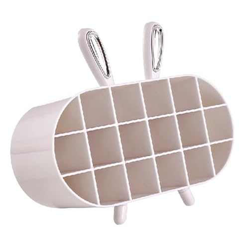 Organizador de brillo de labios, soporte para pintalabios, estuche de almacenamiento de brillo de labios, caja organizadora de 14 compartimentos, organizador de esmalte de uñas, soporte de maquillaje,