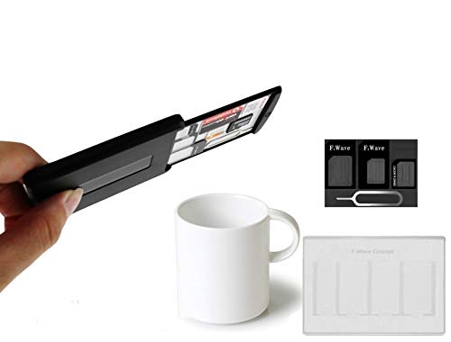 F.Wave ySIM [ ܰد߹ + i[ SIMް + F.Wave  4_ SET zS Power Grip Tech SIM/Micro SD J[h [P[X +2i[ SIM J[h P