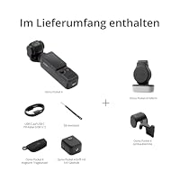 DJI Osmo Pocket 4 Selfie Fill Combo, Pocket-Gimbal-Vlog-Kamera mit Fülllicht, 1″ CMOS und 4K/240fps, 3-Achsen-Stabilisierung, 2× verlustfreier Zoom – Ansicht 7