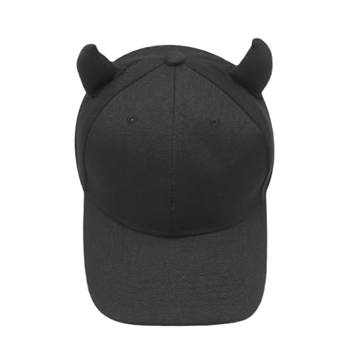 Gorra Unisex de Béisbol con Cuernos de Diablo miniatura 5