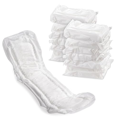 Image of Vakly Postpartum Maternity Pads [Pack of 14] - Large Maximum Absorbency Heavy Flow for New Moms - Ultra Soft Disposable Nursing Pads With Postpartum Guide (1 Pack)