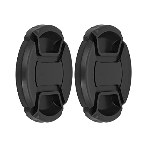 Copriobiettivo da 46 mm 2 confezioni + 1 tergicristallo per pulizia modello: LC-46 compatibile con obiettivo della fotocamera filtro dellobiettivo e anello adattatore per ecc. 46