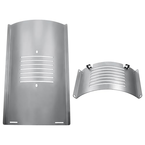 Flame Broiler Kit for Pit Boss PB820 PB850 Series Pellet Grills with Slide Cover and Bottom, Smoker Grill Replacement Parts for Pit Boss PB820D3, PB850PS2, PB850G, PB850CS1, PB820ME, Sportsman 820 etc