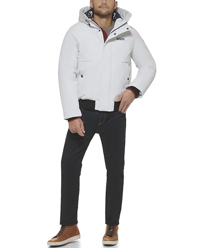 Image of Tommy Hilfiger Men's Arctic Cloth Hooded Bomber