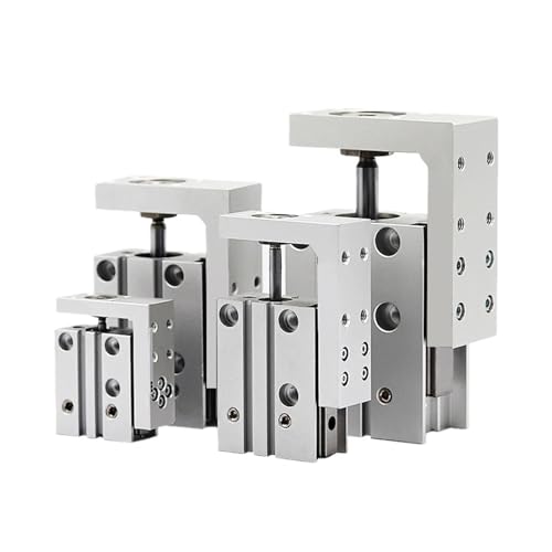 Vérin à tige de guidage MXH MXH6 pneumatique pour table linéaire