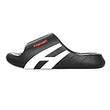 BQDPYZBD Hausschuhe Herren-sporthausschuhe, Eva-Strandsandalen Mit Dicken Sohlen-schwarz-44-45