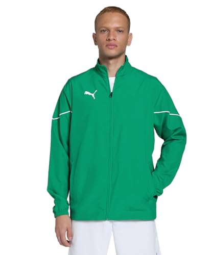Tasche laterali PUMHB #Puma Teamrise Sideline Jacket Giacca Tuta, Uomo, Pepper Green-Puma Black, M