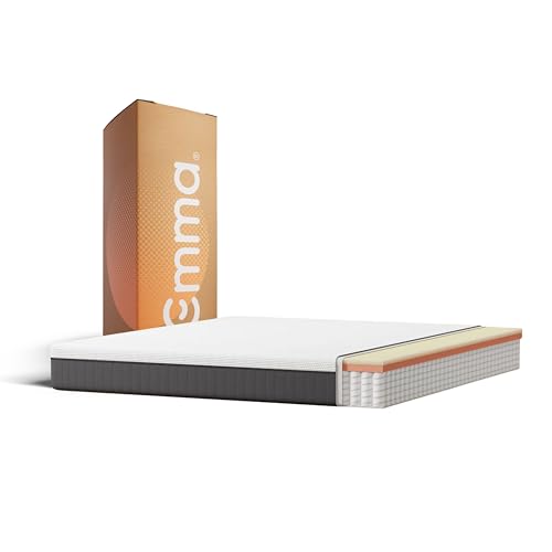 Emma Original Lite Mattress Small Double (120×190 cm) 22 cm Memory Foam & Pocket Springs Medium Firm Comfort & Support Moisture-Regulating Cover Rolled Delivery
