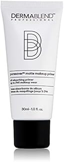 Dermablend Poresaver Matte Primer Face Makeup for Oily Skin, Lightweight Pore Minimizing & Blurring Face Primer, 24HR Wear, 1.0 Fl. Oz.
