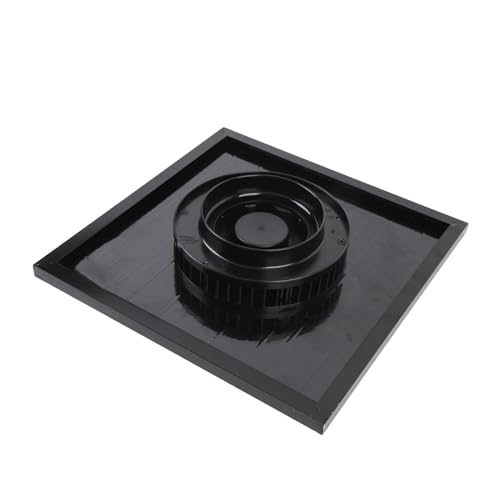 YUEHISY - YUEHISY Ventilateur de Grenier Solaire 15W 430cfm Motor sans Balais à Haute efficacité IP68 Ventilateur de Ventilation pour les Usines de Greniers Entrepôts Salles de 110 Mm 160 Mm - -2%