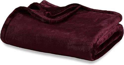 EPS HOME Fleece Blanket (FIRE Retardant) Burgundy
