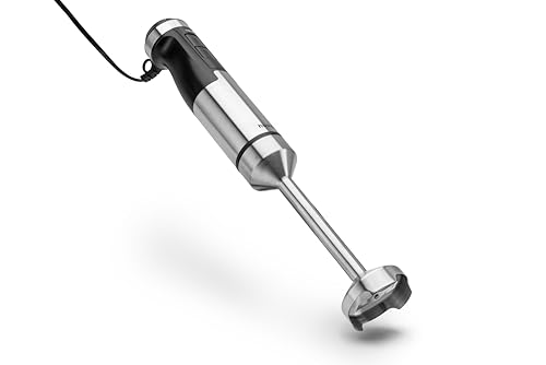 Miniatura 3 de Huslog Blend Flex 1500w Batidora De Mano Batidora De Acero Inoxidable Con 20 Velocidades Y Función Turbo, Incluye Un Vaso Medidor De 600 Ml Batidora De Mano Para Batidos Y Sopas
